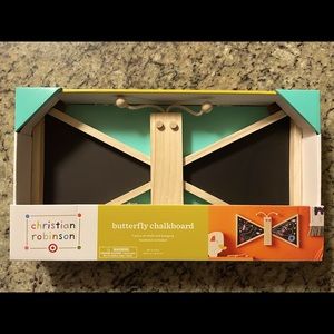 Brand New Butterfly Chalkboard by Christian Robinson